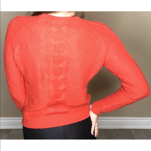 Bright Red 🧶 Sweater - Picture 4 of 6